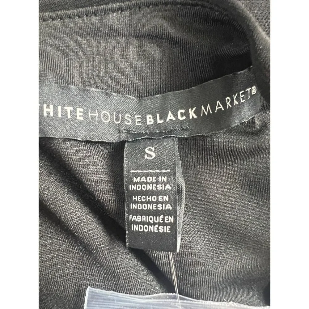 White House Black Market Ball Chain Mesh Date Top Sleeveless Women's S - NWT - Picture 5 of 12